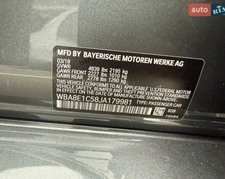 Серый БМВ 3 Серия, объемом двигателя 2 л и пробегом 121 тыс. км за 19200 $, фото 10 на Automoto.ua