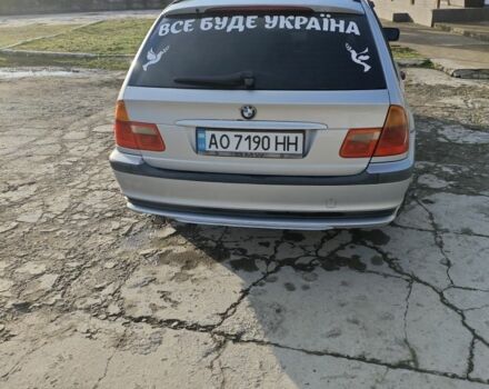 Серый БМВ 3 Серия, объемом двигателя 2 л и пробегом 42 тыс. км за 3900 $, фото 1 на Automoto.ua