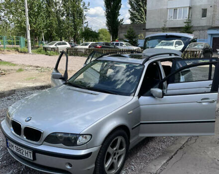 Серый БМВ 3 Серия, объемом двигателя 2 л и пробегом 307 тыс. км за 3900 $, фото 1 на Automoto.ua