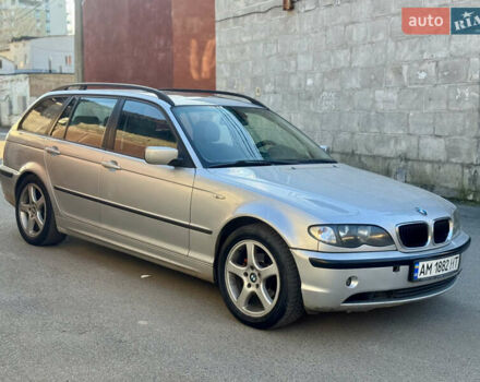 Серый БМВ 3 Серия, объемом двигателя 2 л и пробегом 320 тыс. км за 4290 $, фото 1 на Automoto.ua