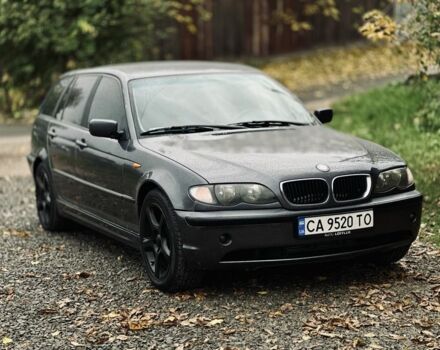 Серый БМВ 3 Серия, объемом двигателя 2 л и пробегом 320 тыс. км за 4200 $, фото 2 на Automoto.ua