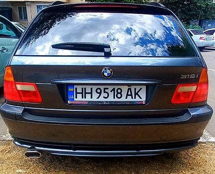 Серый БМВ 3 Серия, объемом двигателя 1.8 л и пробегом 280 тыс. км за 5500 $, фото 2 на Automoto.ua