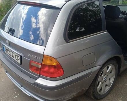 Серый БМВ 3 Серия, объемом двигателя 2 л и пробегом 300 тыс. км за 5000 $, фото 3 на Automoto.ua