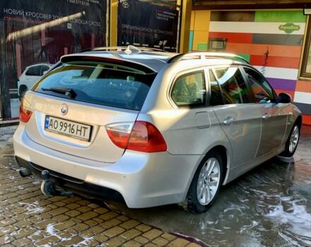 Серый БМВ 3 Серия, объемом двигателя 2 л и пробегом 200 тыс. км за 10000 $, фото 4 на Automoto.ua