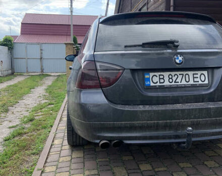 Серый БМВ 3 Серия, объемом двигателя 2 л и пробегом 306 тыс. км за 8300 $, фото 1 на Automoto.ua