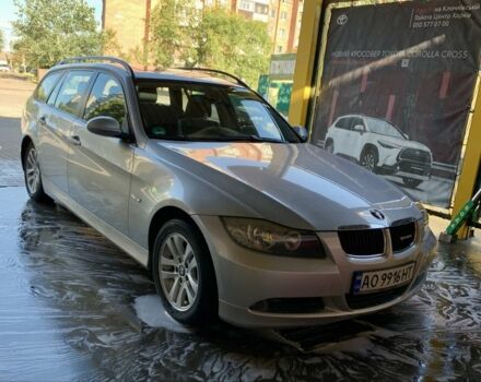 Серый БМВ 3 Серия, объемом двигателя 2 л и пробегом 200 тыс. км за 10000 $, фото 2 на Automoto.ua