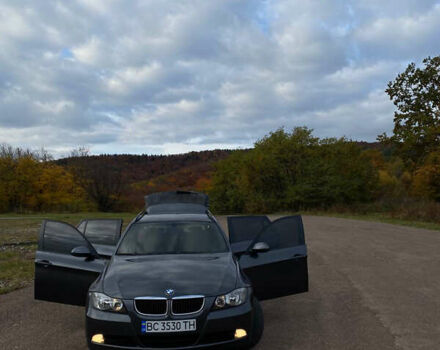 Серый БМВ 3 Серия, объемом двигателя 2 л и пробегом 239 тыс. км за 6500 $, фото 2 на Automoto.ua