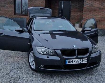 Серый БМВ 3 Серия, объемом двигателя 2 л и пробегом 297 тыс. км за 7700 $, фото 2 на Automoto.ua