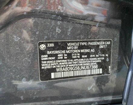 Сірий БМВ 3 Серія, об'ємом двигуна 2 л та пробігом 88 тис. км за 5000 $, фото 11 на Automoto.ua