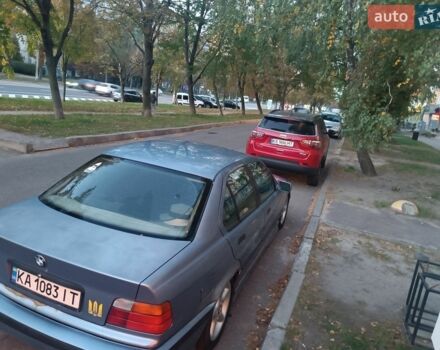 Серый БМВ 3 Серия, объемом двигателя 1.6 л и пробегом 430 тыс. км за 2100 $, фото 1 на Automoto.ua