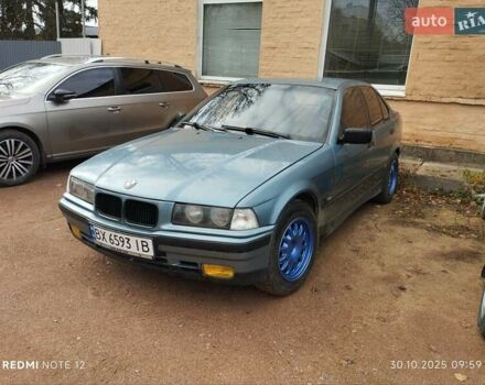 Серый БМВ 3 Серия, объемом двигателя 1.6 л и пробегом 501 тыс. км за 2500 $, фото 1 на Automoto.ua