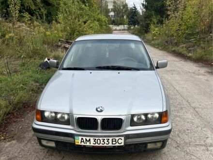 Серый БМВ 3 Серия, объемом двигателя 2.5 л и пробегом 227 тыс. км за 4800 $, фото 1 на Automoto.ua