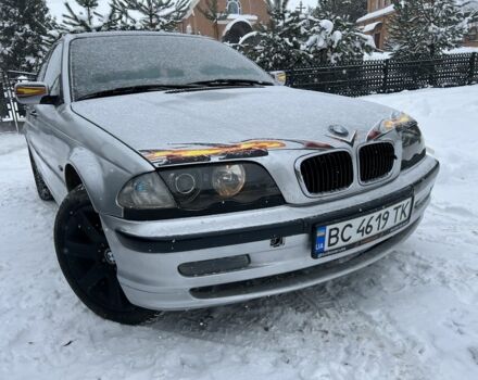 Серый БМВ 3 Серия, объемом двигателя 1.9 л и пробегом 273 тыс. км за 3200 $, фото 1 на Automoto.ua
