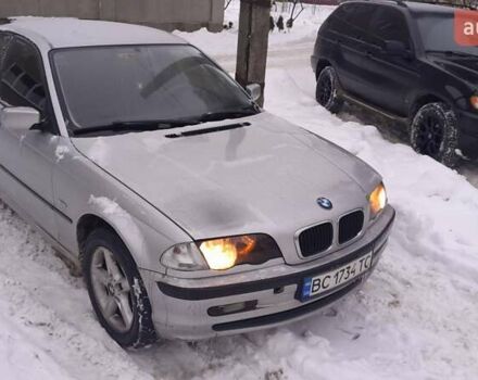 Серый БМВ 3 Серия, объемом двигателя 2 л и пробегом 402 тыс. км за 2999 $, фото 1 на Automoto.ua