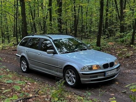 Серый БМВ 3 Серия, объемом двигателя 2 л и пробегом 334 тыс. км за 3350 $, фото 1 на Automoto.ua