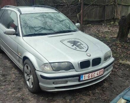 Серый БМВ 3 Серия, объемом двигателя 2 л и пробегом 420 тыс. км за 2100 $, фото 1 на Automoto.ua