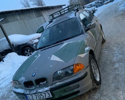 Серый БМВ 3 Серия, объемом двигателя 2 л и пробегом 293 тыс. км за 2200 $, фото 1 на Automoto.ua