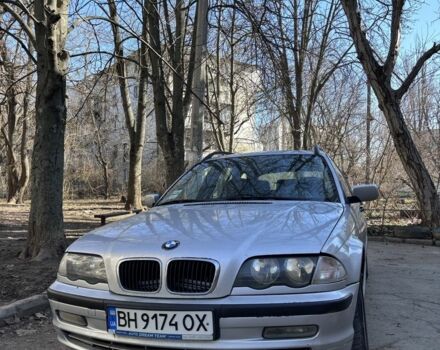 Серый БМВ 3 Серия, объемом двигателя 2 л и пробегом 350 тыс. км за 4500 $, фото 1 на Automoto.ua