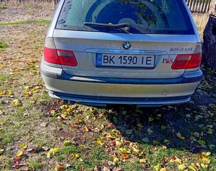 Серый БМВ 3 Серия, объемом двигателя 3 л и пробегом 343 тыс. км за 3800 $, фото 1 на Automoto.ua