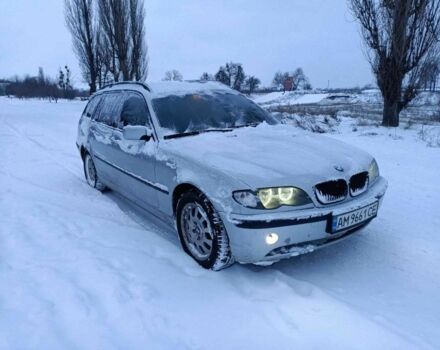 Серый БМВ 3 Серия, объемом двигателя 2 л и пробегом 325 тыс. км за 4000 $, фото 1 на Automoto.ua