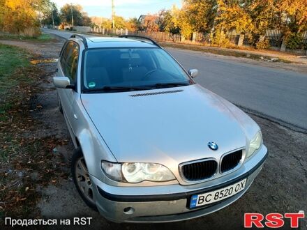 Серый БМВ 3 Серия, объемом двигателя 2 л и пробегом 400 тыс. км за 3650 $, фото 1 на Automoto.ua