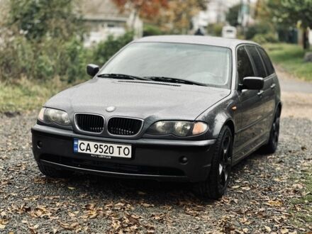 Серый БМВ 3 Серия, объемом двигателя 2 л и пробегом 320 тыс. км за 4200 $, фото 1 на Automoto.ua