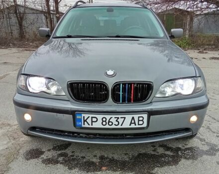 Серый БМВ 3 Серия, объемом двигателя 2 л и пробегом 320 тыс. км за 4525 $, фото 1 на Automoto.ua