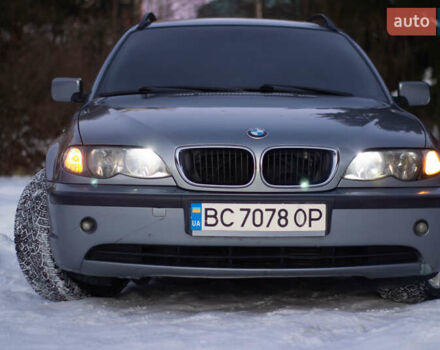Серый БМВ 3 Серия, объемом двигателя 2 л и пробегом 317 тыс. км за 6000 $, фото 1 на Automoto.ua