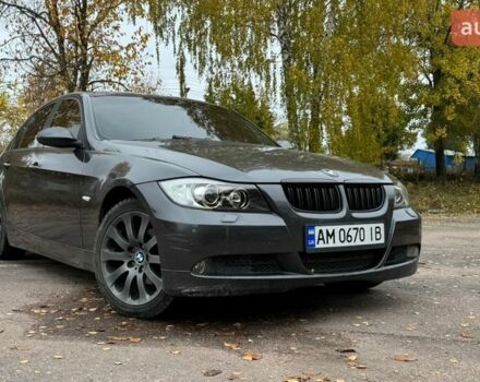 Серый БМВ 3 Серия, объемом двигателя 2 л и пробегом 190 тыс. км за 6200 $, фото 1 на Automoto.ua