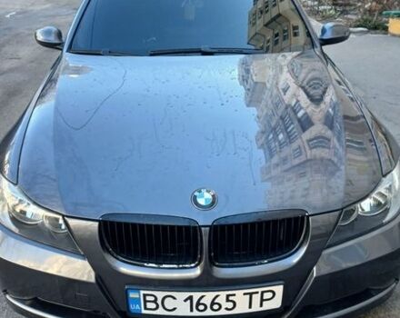 Серый БМВ 3 Серия, объемом двигателя 2 л и пробегом 188 тыс. км за 6200 $, фото 1 на Automoto.ua