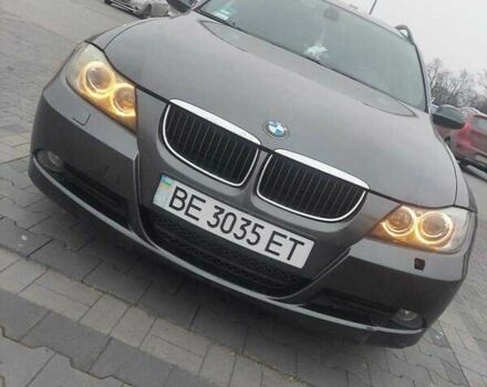 Серый БМВ 3 Серия, объемом двигателя 2 л и пробегом 359 тыс. км за 8500 $, фото 1 на Automoto.ua