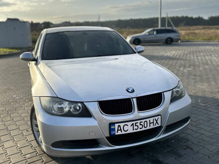 Серый БМВ 3 Серия, объемом двигателя 2 л и пробегом 322 тыс. км за 6950 $, фото 1 на Automoto.ua