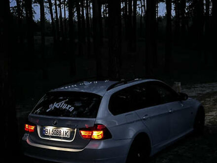 Серый БМВ 3 Серия, объемом двигателя 2 л и пробегом 276 тыс. км за 9500 $, фото 1 на Automoto.ua