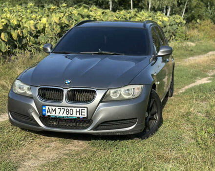 Серый БМВ 3 Серия, объемом двигателя 2 л и пробегом 325 тыс. км за 8200 $, фото 1 на Automoto.ua