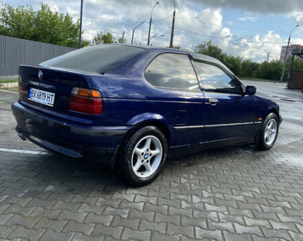 Синий БМВ 3 Серия, объемом двигателя 1.6 л и пробегом 198 тыс. км за 4100 $, фото 3 на Automoto.ua