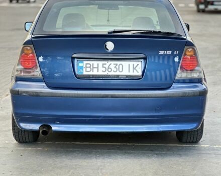 Синий БМВ 3 Серия, объемом двигателя 1.8 л и пробегом 220 тыс. км за 3199 $, фото 3 на Automoto.ua