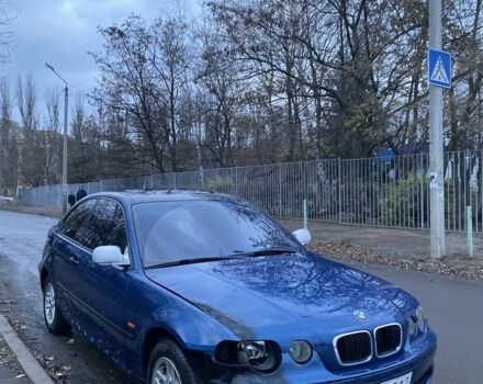 Синий БМВ 3 Серия, объемом двигателя 1.8 л и пробегом 328 тыс. км за 1800 $, фото 2 на Automoto.ua