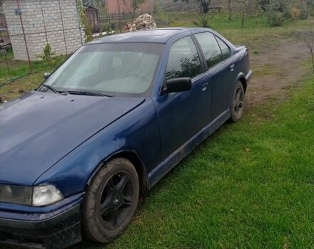 Синій БМВ 3 Серія, об'ємом двигуна 2.5 л та пробігом 300 тис. км за 1350 $, фото 1 на Automoto.ua