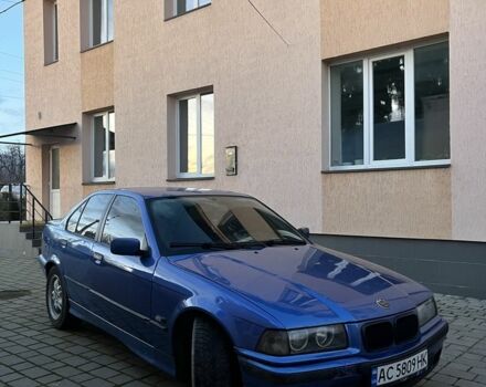 Синий БМВ 3 Серия, объемом двигателя 1.6 л и пробегом 285 тыс. км за 2600 $, фото 2 на Automoto.ua