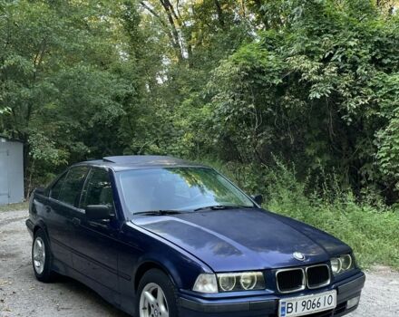 Синий БМВ 3 Серия, объемом двигателя 1.6 л и пробегом 450 тыс. км за 2200 $, фото 2 на Automoto.ua