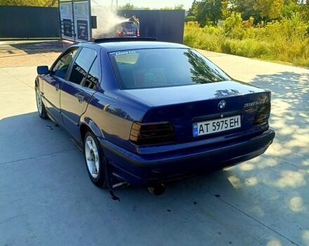 Синий БМВ 3 Серия, объемом двигателя 1.8 л и пробегом 270 тыс. км за 2100 $, фото 3 на Automoto.ua