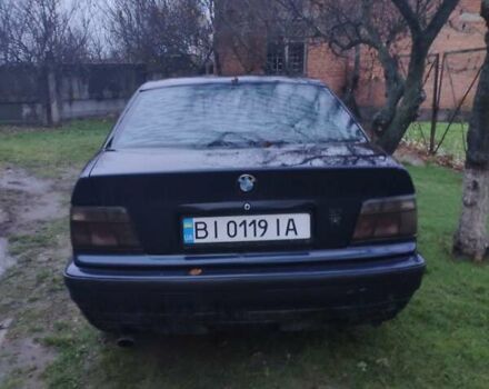 Синій БМВ 3 Серія, об'ємом двигуна 2 л та пробігом 380 тис. км за 2100 $, фото 1 на Automoto.ua