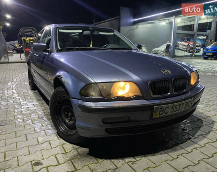 Синий БМВ 3 Серия, объемом двигателя 1.9 л и пробегом 370 тыс. км за 3000 $, фото 2 на Automoto.ua