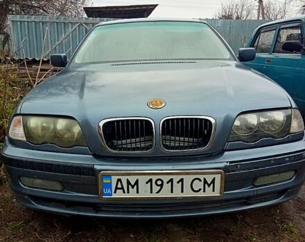 Синій БМВ 3 Серія, об'ємом двигуна 2 л та пробігом 325 тис. км за 3700 $, фото 1 на Automoto.ua