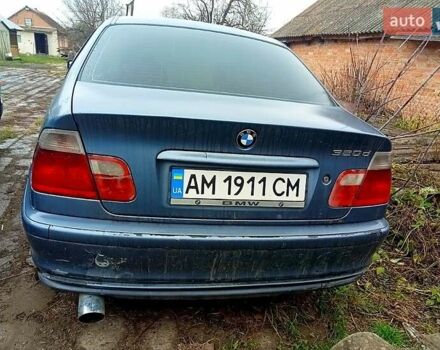 Синий БМВ 3 Серия, объемом двигателя 2 л и пробегом 325 тыс. км за 3700 $, фото 2 на Automoto.ua
