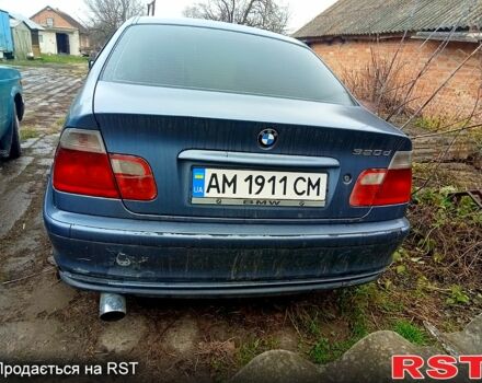 Синій БМВ 3 Серія, об'ємом двигуна 2 л та пробігом 325 тис. км за 3700 $, фото 3 на Automoto.ua