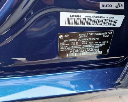 Синій БМВ 3 Серія, об'ємом двигуна 2 л та пробігом 88 тис. км за 20300 $, фото 40 на Automoto.ua