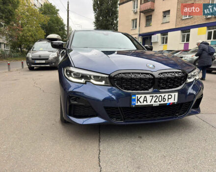 Синий БМВ 3 Серия, объемом двигателя 2 л и пробегом 47 тыс. км за 35500 $, фото 1 на Automoto.ua