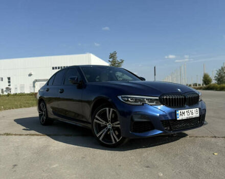 Синий БМВ 3 Серия, объемом двигателя 2 л и пробегом 56 тыс. км за 30000 $, фото 4 на Automoto.ua