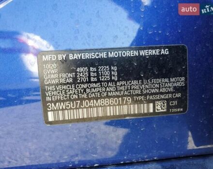 Синий БМВ 3 Серия, объемом двигателя 0 л и пробегом 79 тыс. км за 14000 $, фото 11 на Automoto.ua